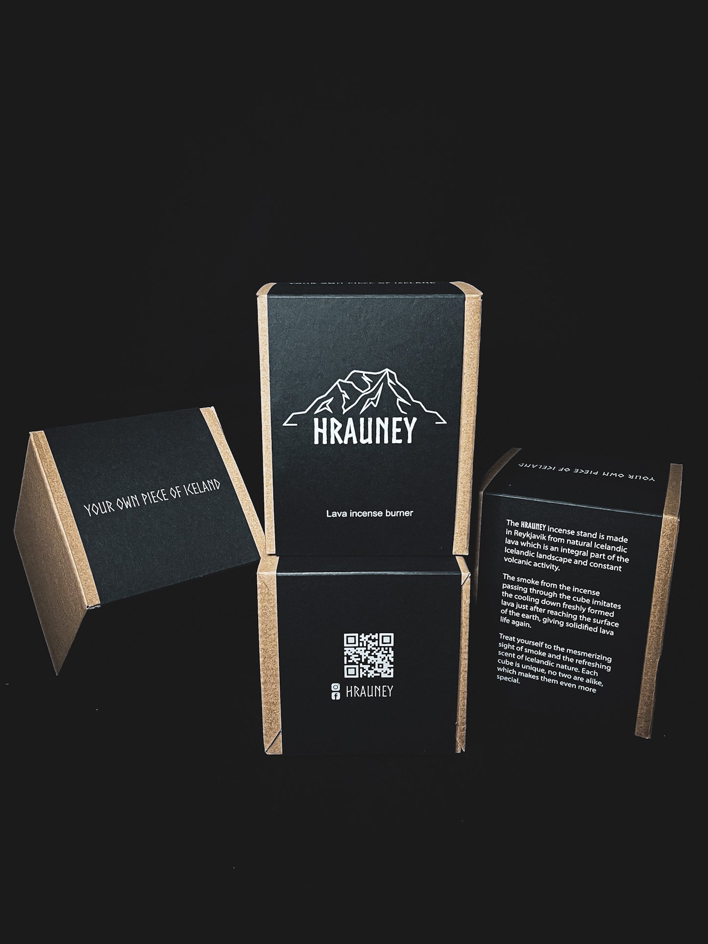 Hrauney lava cube BLACK EDITION - Hrauney