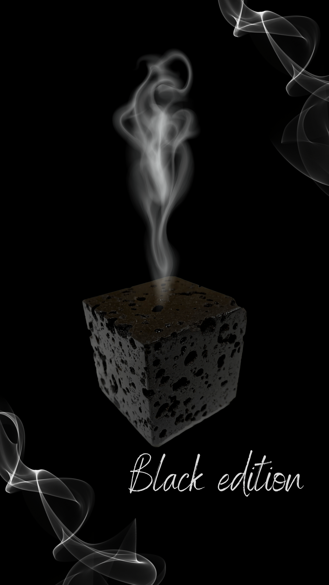 Hrauney lava cube BLACK EDITION
