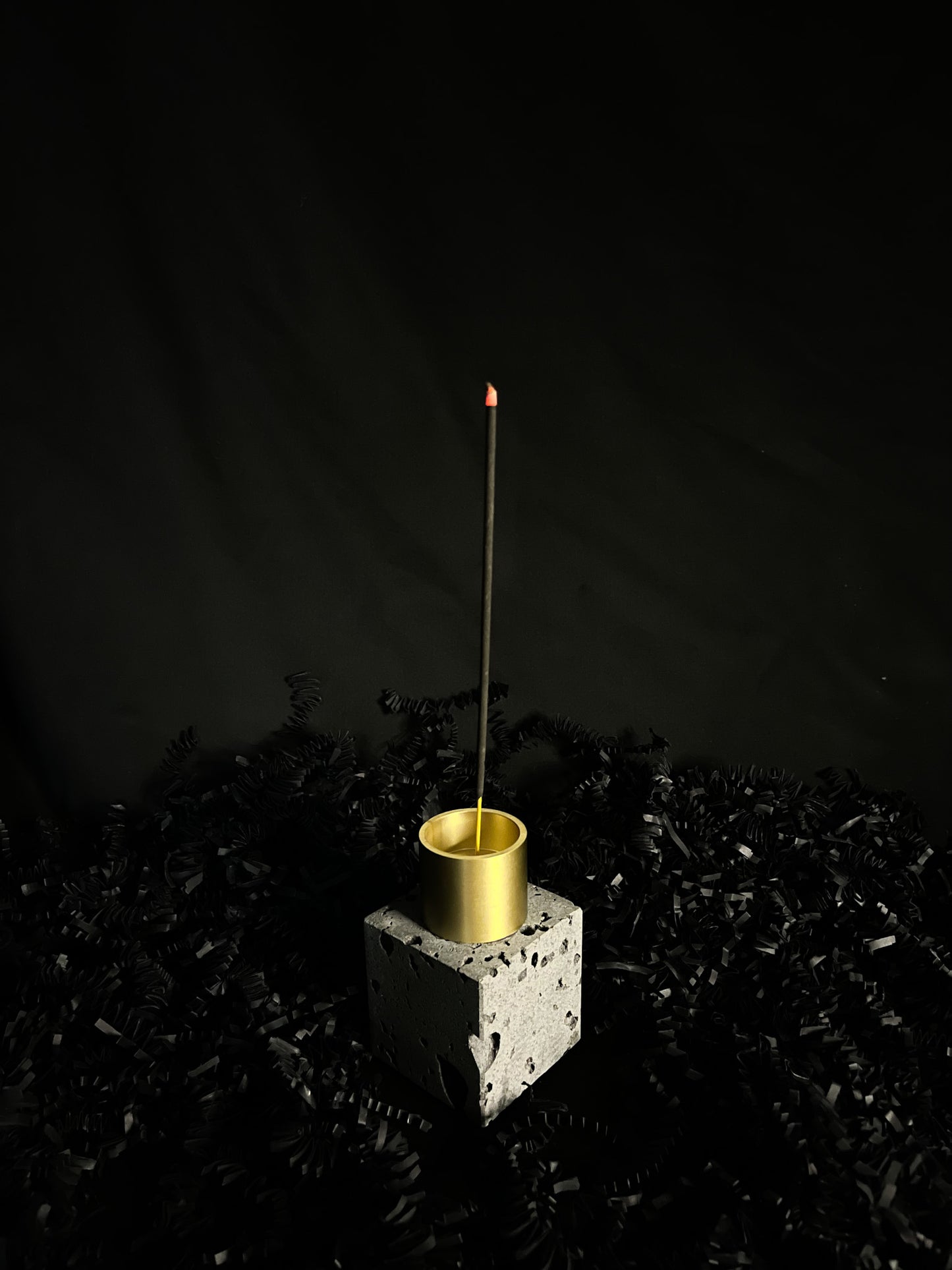 Lava candle holder